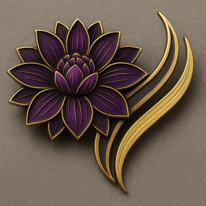 Broche Lotus